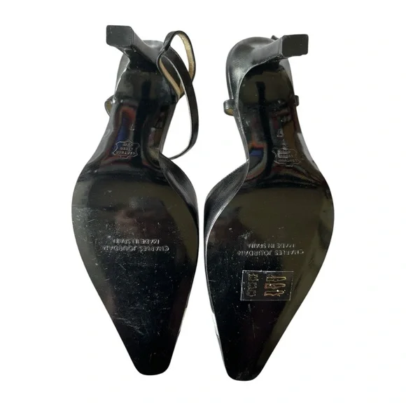 ✨ Charles Jourdan Black and White Women's Heels ✨ - Picture 8 of 10